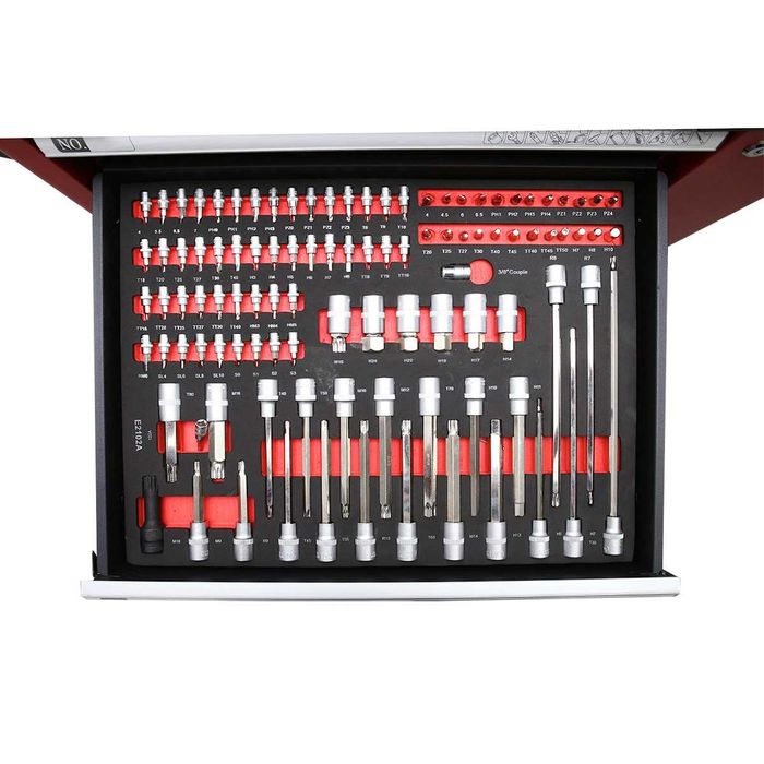 Dulap scule mecanic 245 piese 7 sertare Breckner Tubulare Clicheti Torx 1950 RON Nou
