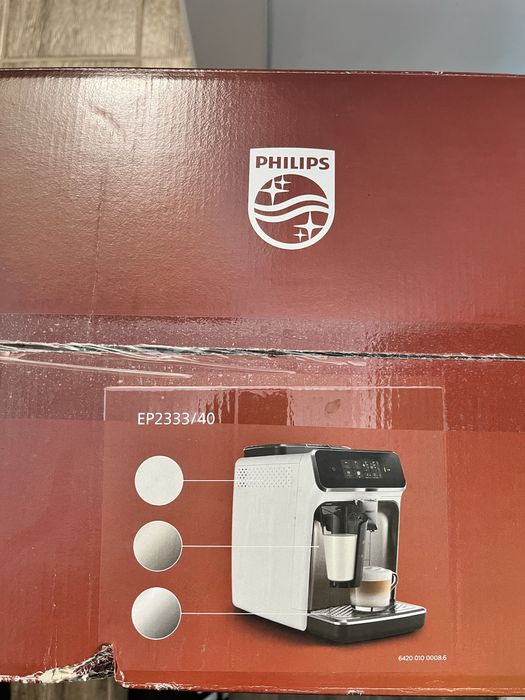 Philips - Aparat de cafea espresso complet automat LatteGo EP2333/40