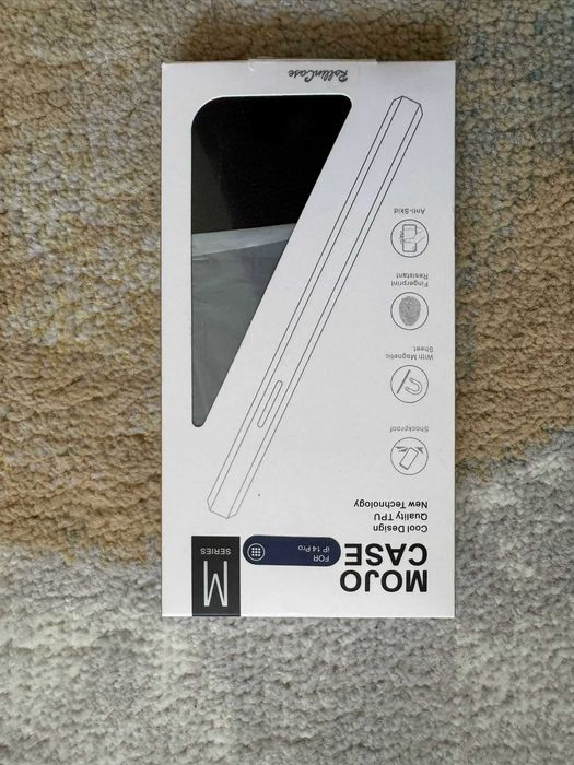 Husă Flip iPhone 14 Pro — închidere magnetică, protecție completă, nouă