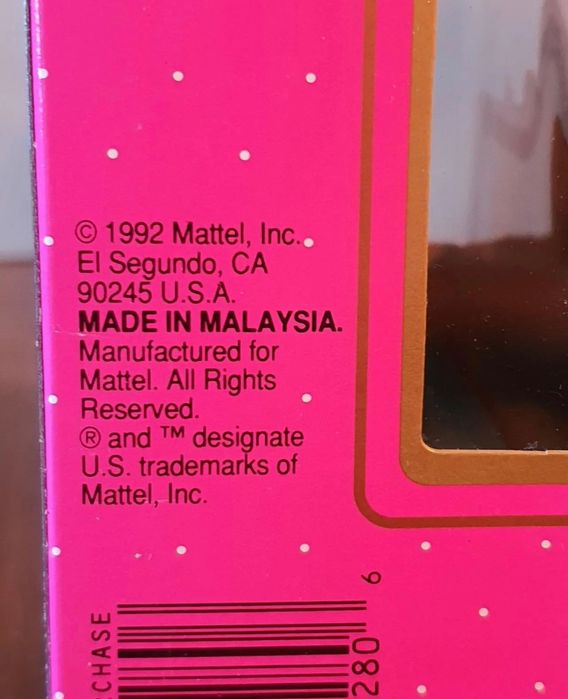 Кукла Барби 1992 года выпуска