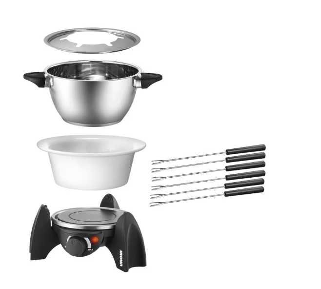 Set fondue electric, 0,8L, 500W - Unold