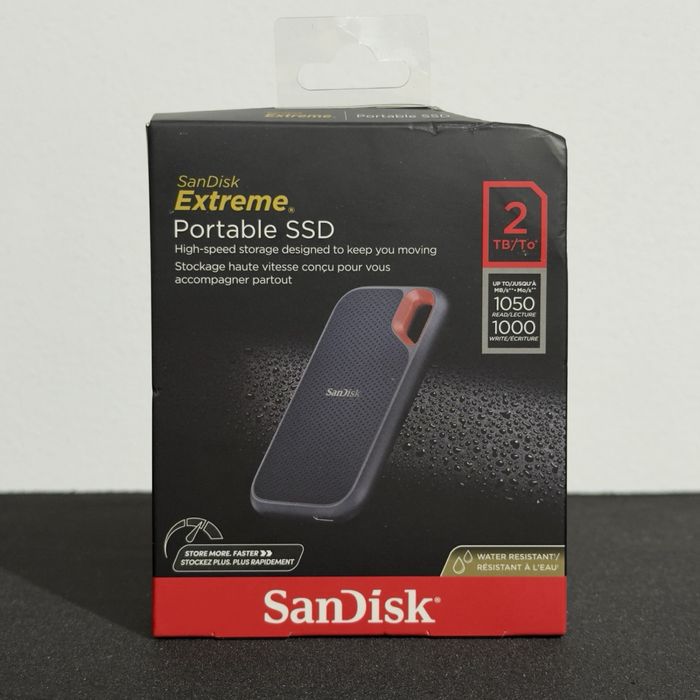 SSD Extern SanDisk V2 2TB USB 3.2 Black | TrueShopPC