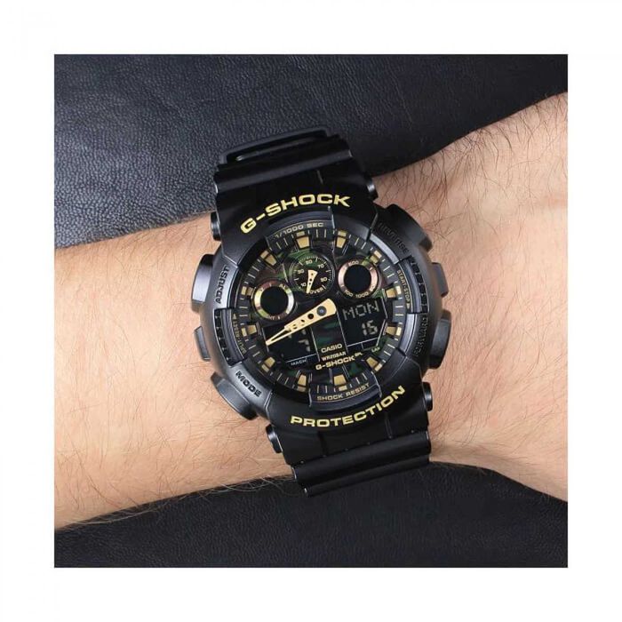 Casio G Shock GA-100CF-1A9 + GA-110HT