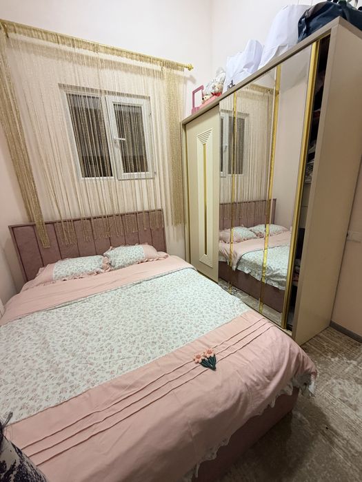 Янги новастройка икки этаж килинган квартира сотилади