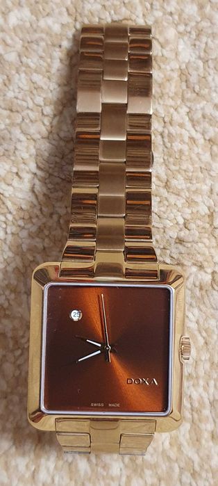 Ceas Doxa Grafic Gold Plated PVD