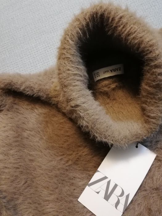 дамски, пухкав пуловер Zara