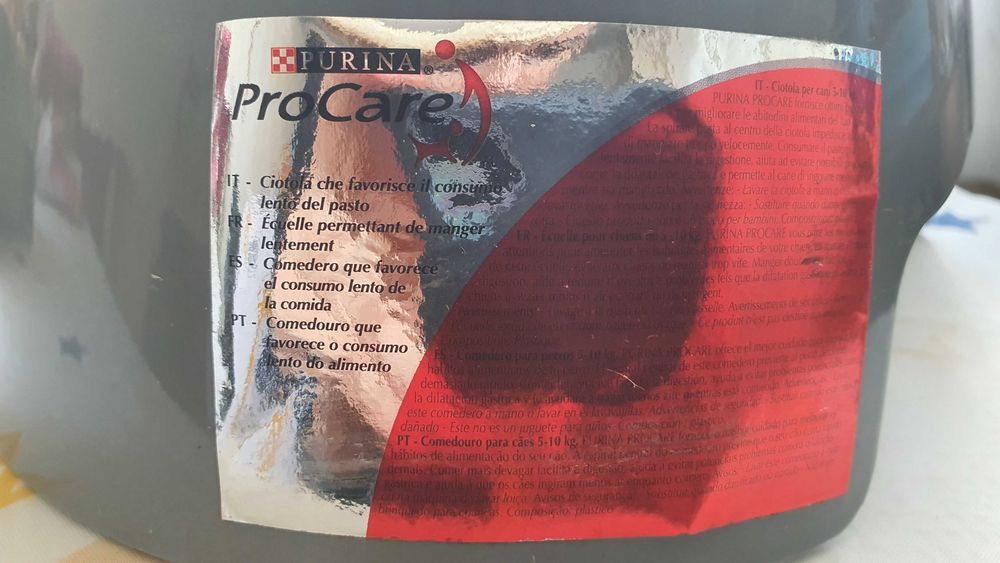 Bol cu alimentare lenta pentru caini Purina ProCare