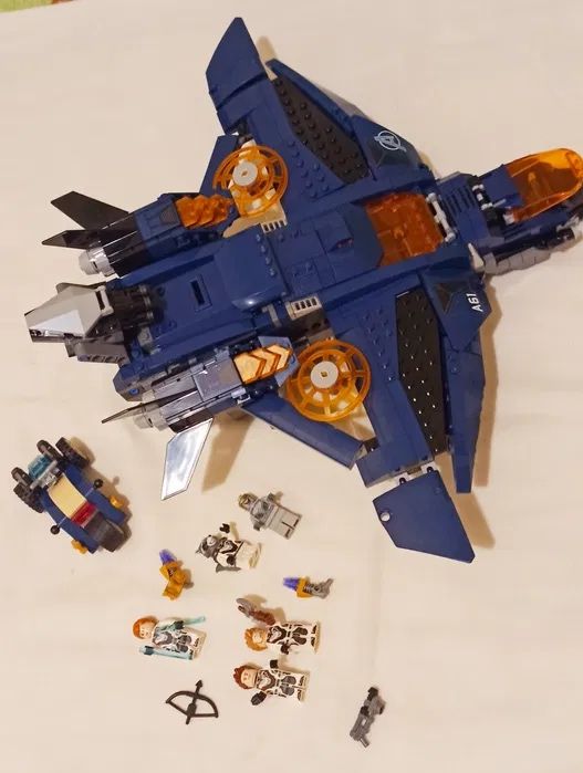 Лего марвел квинджет