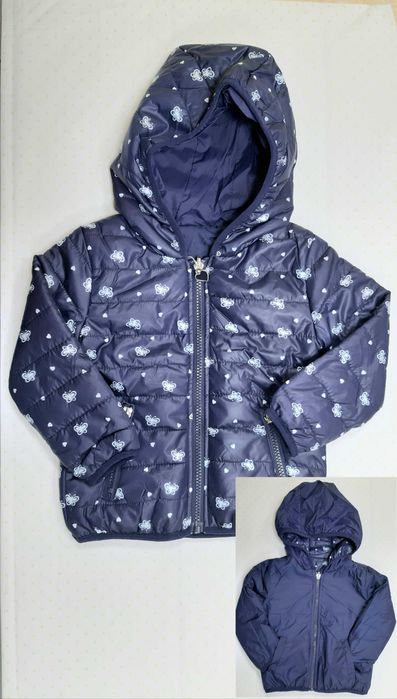 Пролетно детско яке-двулицево