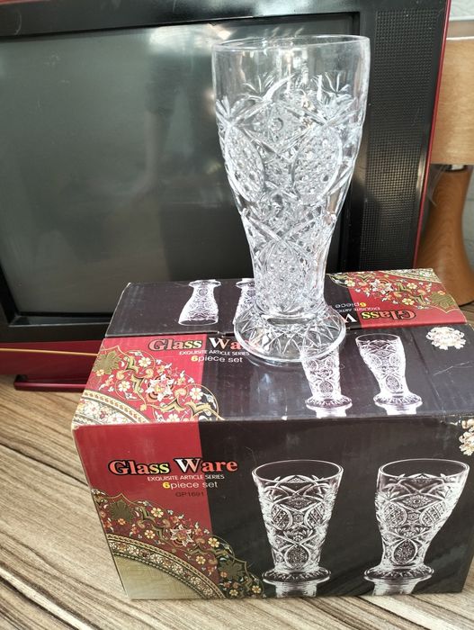 Посуда новая,стаканы