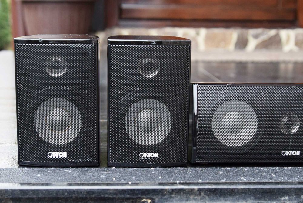 Boxe Canton CD 120 + CD 140, 4 sateliti + 1 centru