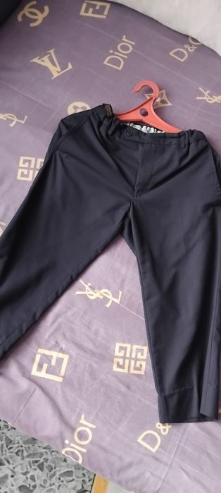 Рубашка голубая +брюки темно-синие (1-2класс)