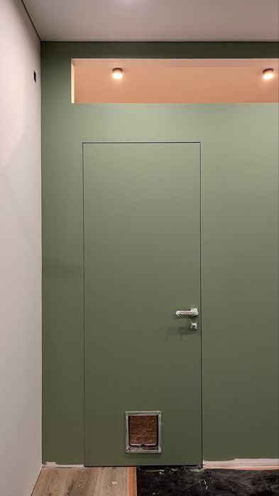 Установка скрытых дверей