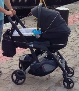 Бебешка количка 3 in 1CAM FLUIDO AMORE MIO