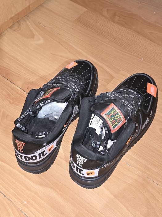 Nike Air Force 1 Low "Just Do It" Black / Новые