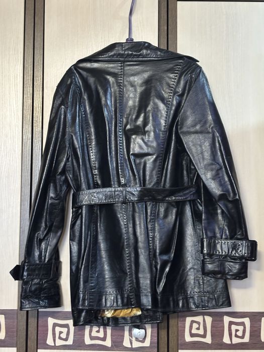 Куртка лаковая кожа