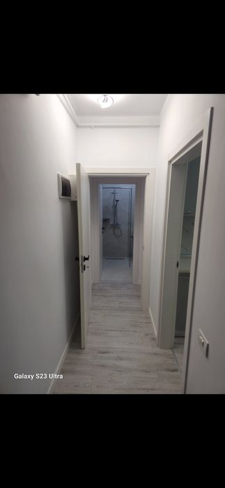 Tunari/Inchiriez Apartament cu grădină 2 camere 60mp  mobilat și utila
