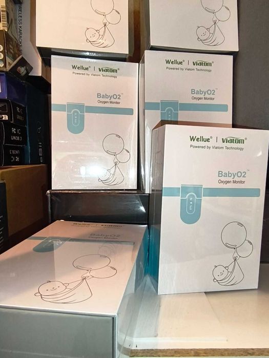 Чисто нов запечатан в целофан бебешки компютър Wellue BabyO2 Viatom