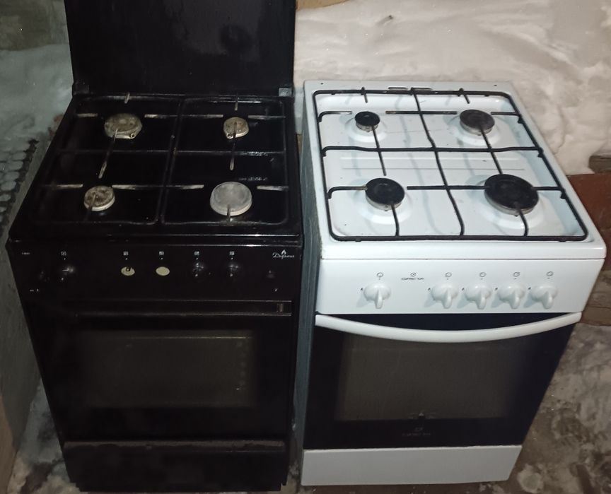 Газ плиты разные