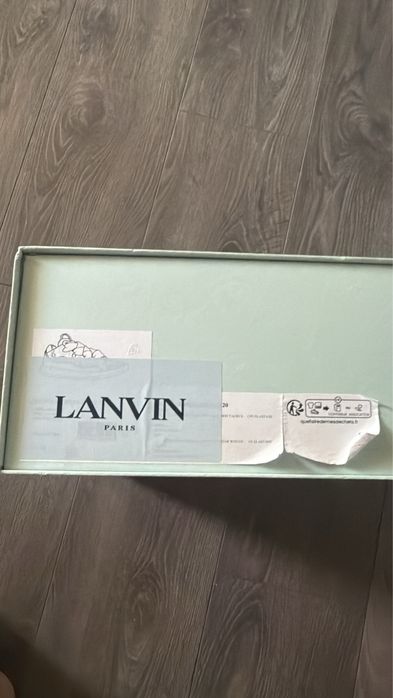 Lanvin Curb Sneakers