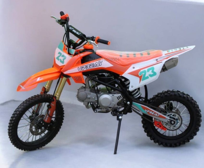 Кросов мотор бензинов 125 сс модел 2025 Оранжев