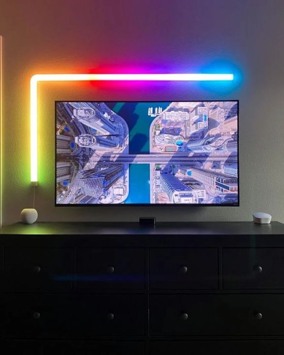 Настенная RGB LED лампа, ночник, светильник, подсветка