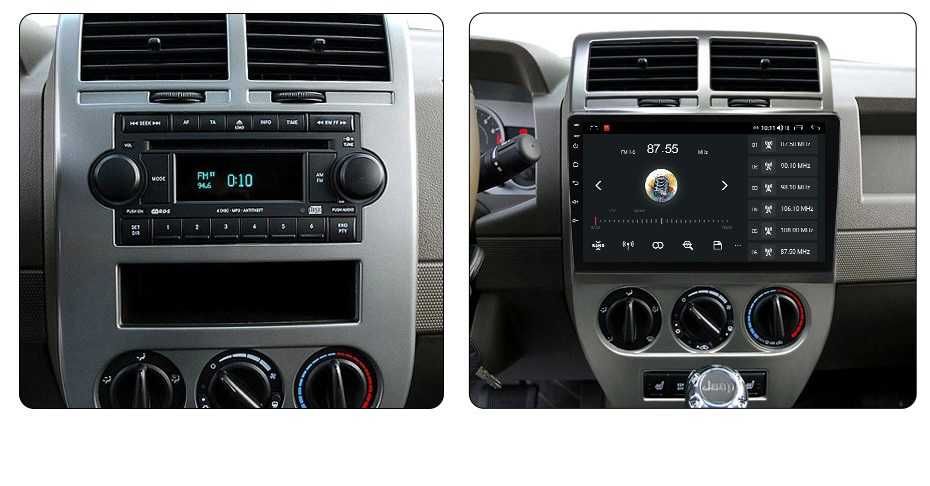 Navigatie Jeep Compass din 2006 - 2010 , Garantie 2GB 4GB 8GB RAM