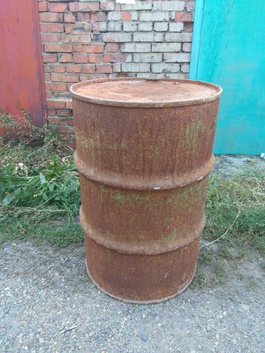 Бочка металлическая