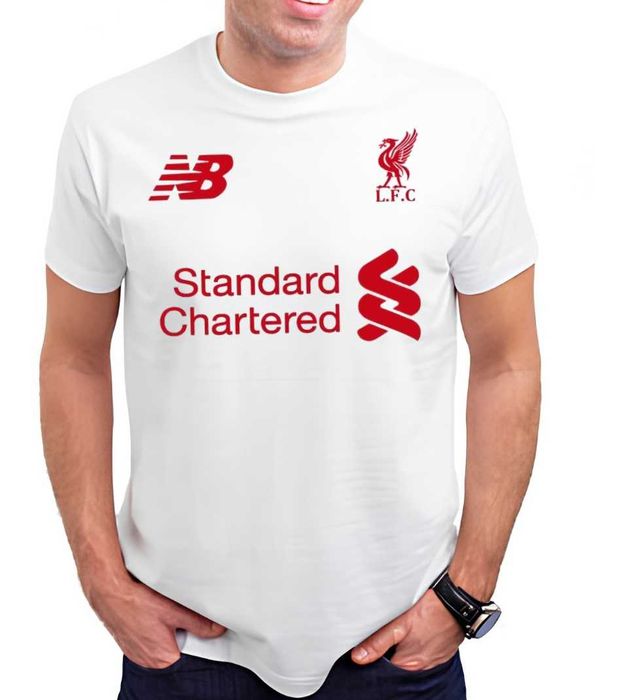 Тениска Ливърпул Liverpool футболна фланелка принт размери от S-5XL