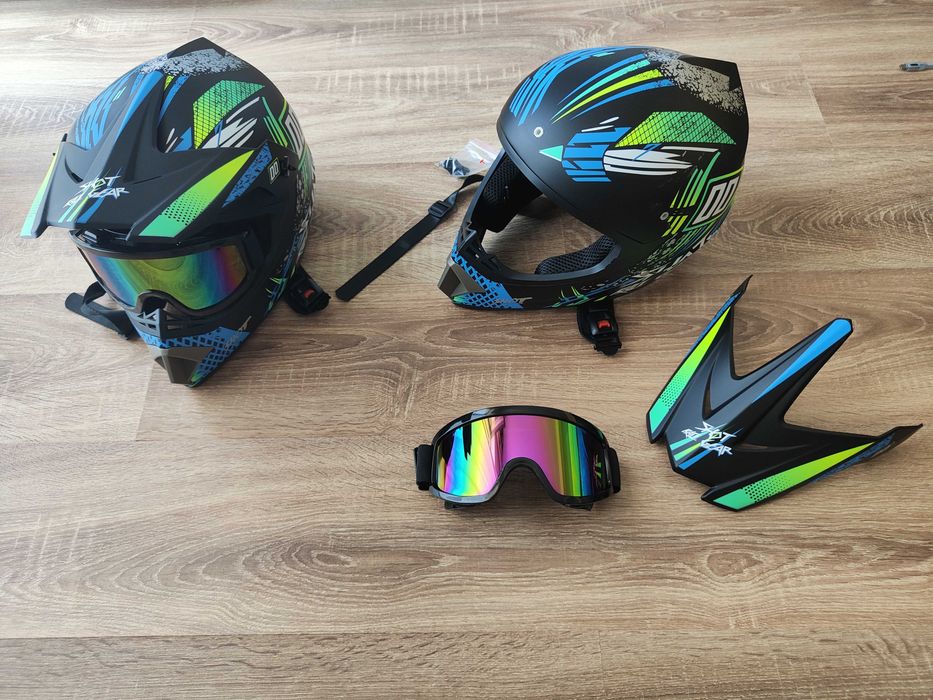 Casca Moto Copii Casca Trotineta Electrica Moto Scuter ATV Enduro Motocross