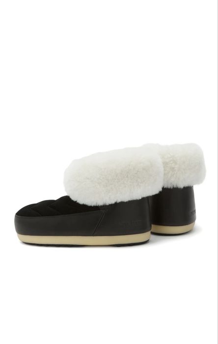 Cizme de zăpadă din piele întoarsă Moon Boots EVX IGLOO