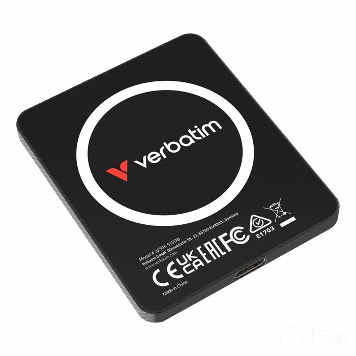SSD Verbatim SnapBack Ultra Slim Magnetic External SSD 1TB
