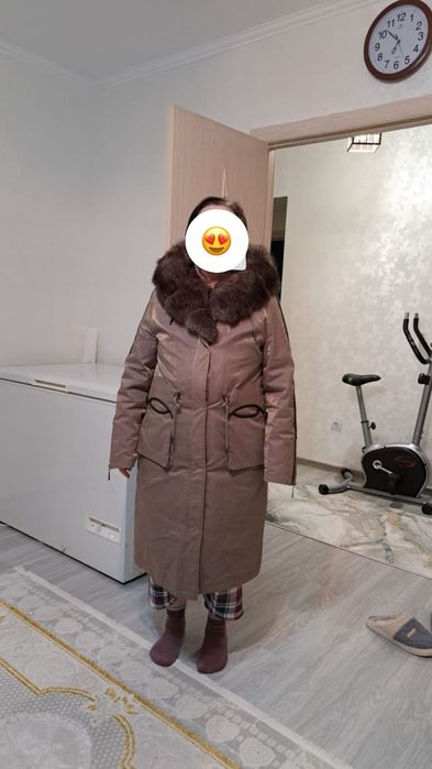 Парка пальто зимнее теплое