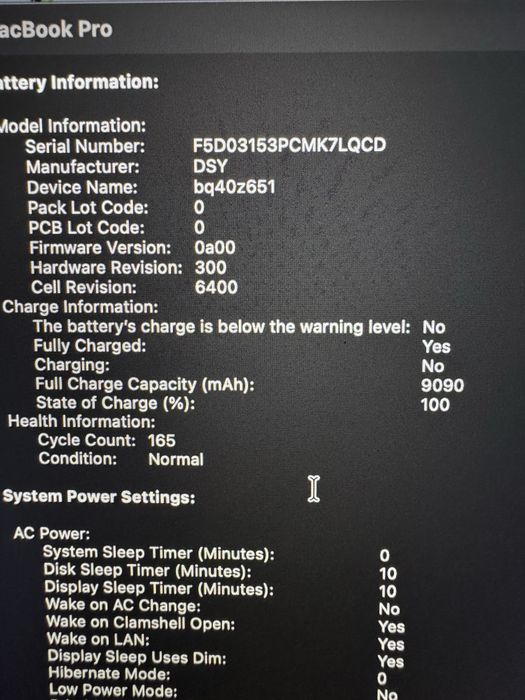 Apple Macbook pro16 2019