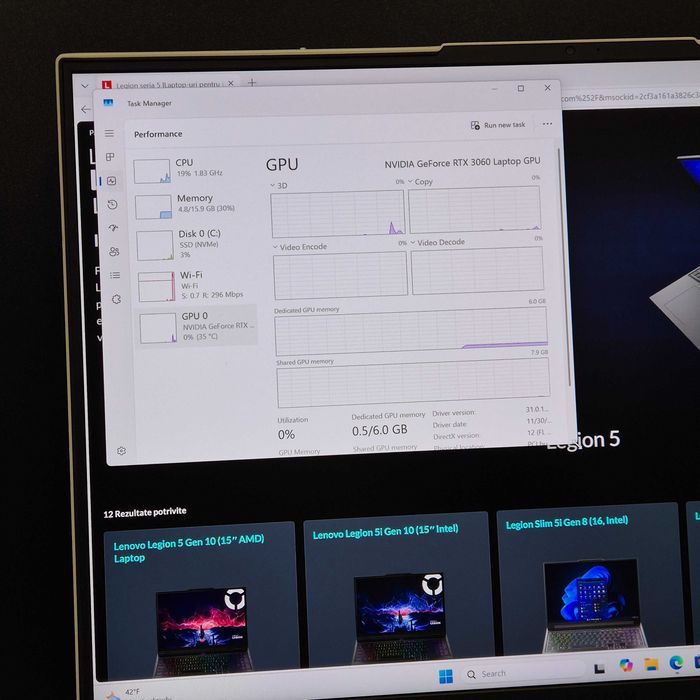 Hope Amanet P8 - Lenovo Legion 5 Pro | Ryzen 7 5800H / RTX 3060 6GB