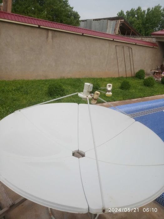 Antena parabalicheskiy, parabalka, kabelniy, sputnikoviy