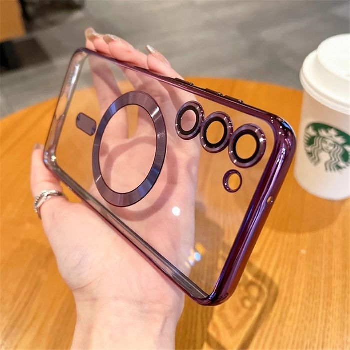 Samsung S20 FE S21 S24 FE S23 FE S25 FE Husa Silicon Magsafe Margine C