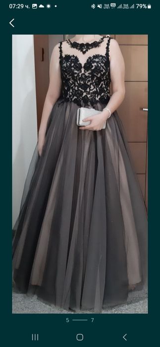 Елегантна бална рокля