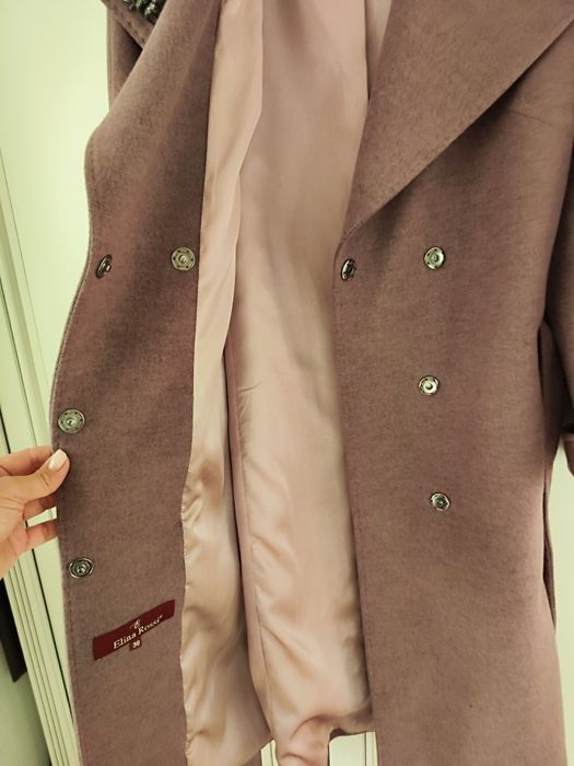 Pardesiu din cașmir și lână, mărime 38-40