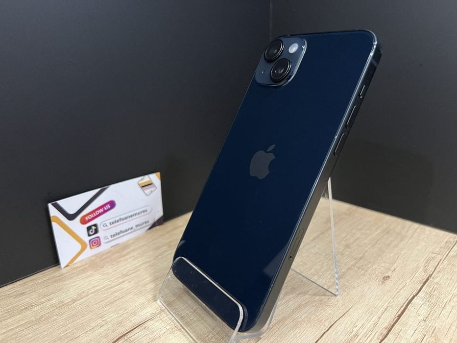 iPhone 14 Plus 128Gb Midnight Second-Hand Satisfăcător 3 ani garanție,