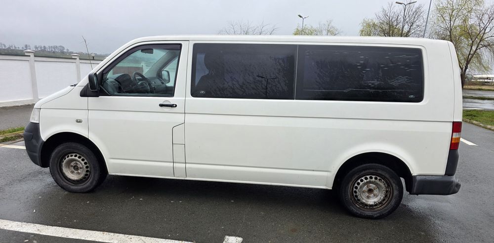 Vw transporter t5, 2008, 1.9tdi, 8+1 locuri