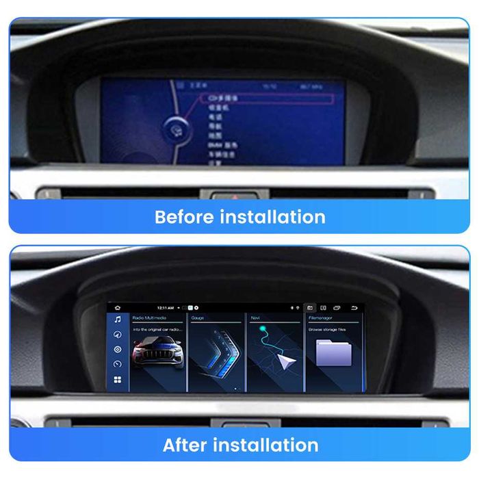 Navigatie BMW Seria 3 E90 E91 E92 Garantie 6GB RAM CAMERA MARSARIER