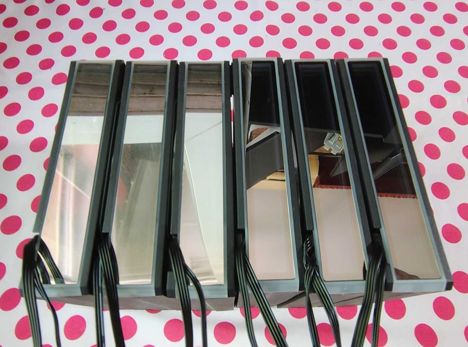 6 X Cooler Ventilator Acegeek ARGB PWM Infinity Mirror Black 120mm.