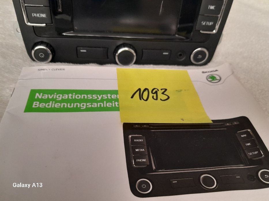 Navigatie Skoda  cu cod