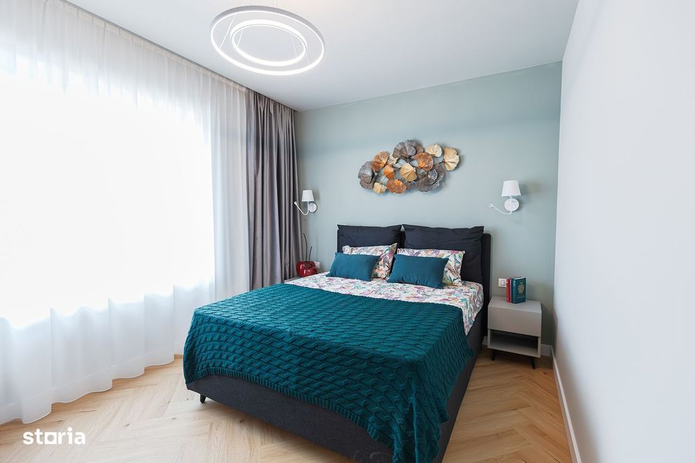 AFI Home North-2 camere,mobilat&utilat,prima inchiriere,+1 loc parcare