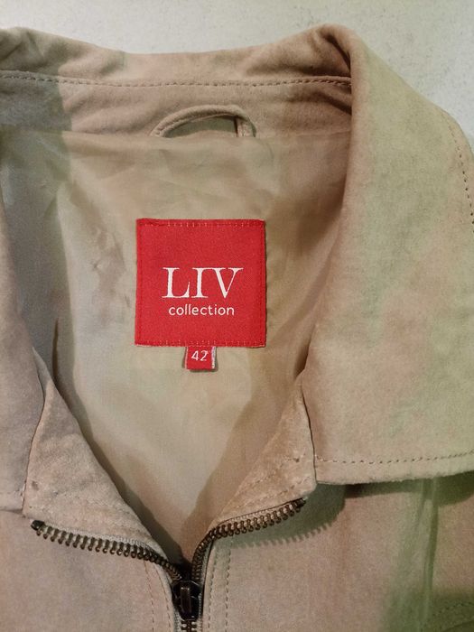 Мъжко яке от естествен набук, намалена цена.