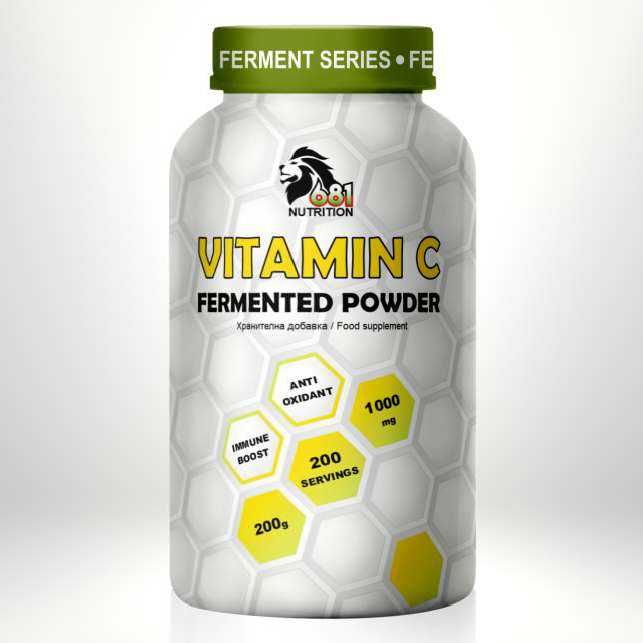VITAMIN C от ФЕРМЕНТАЦИЯ на прах 200 g / 200 дози