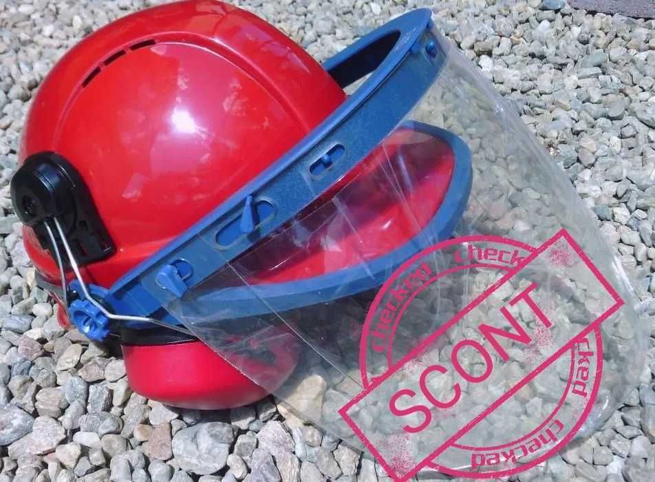 Set Casca Protectie + Viziera policarbon + Antifoane