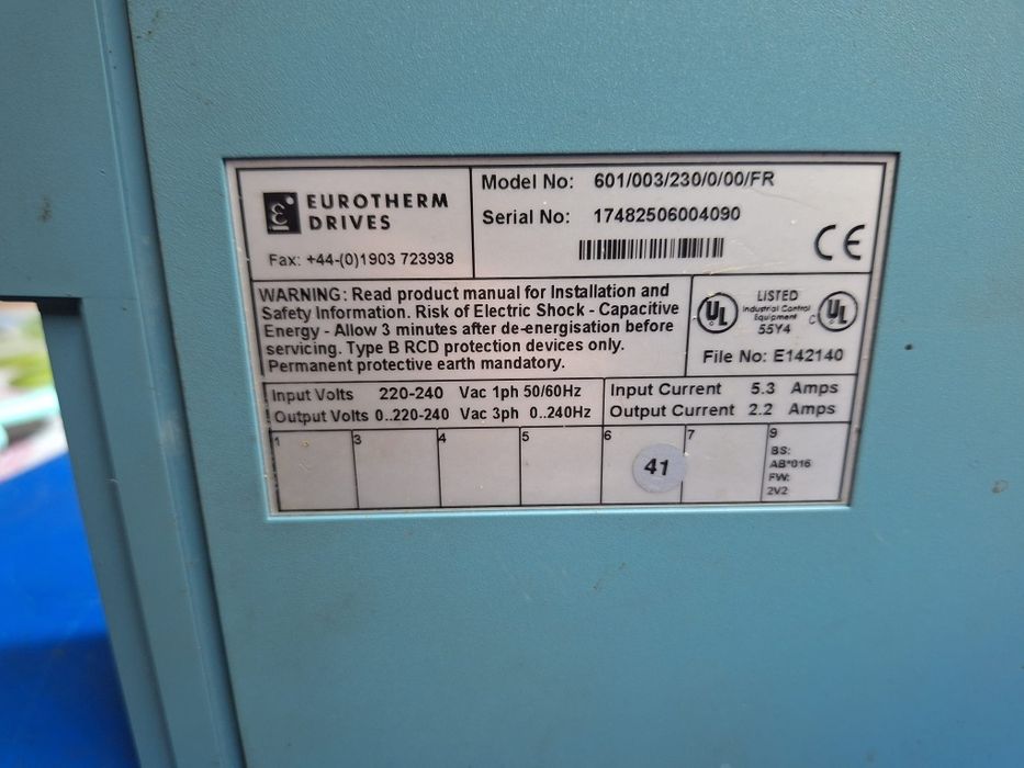 Convertizor  de  frecventa Euroterm  Ddrives 0,47kw