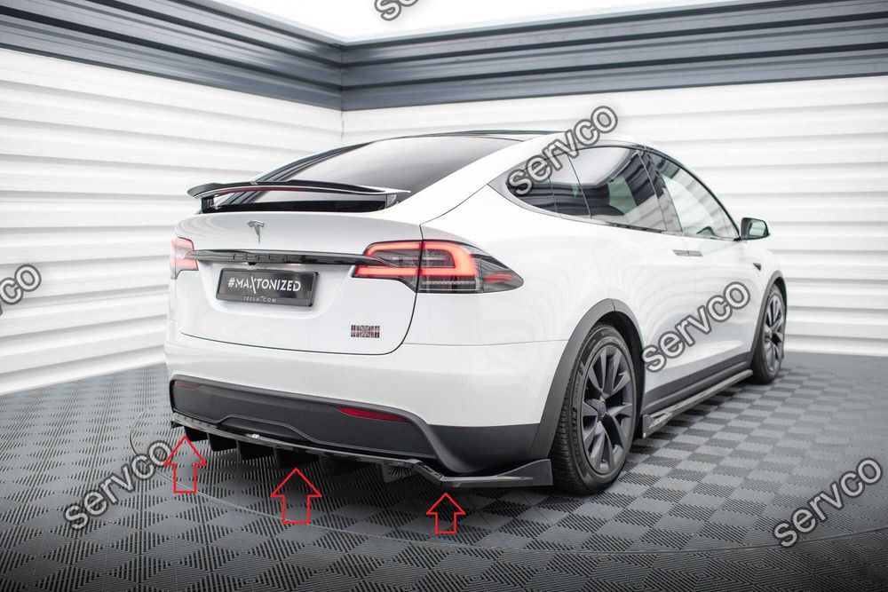 Body kit tuning Tesla Model X Mk1 Facelift 2021- v2 - Maxton Design